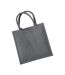 Tote Bag Midi Taille Unique Gris Foncé Westford Mill-2
