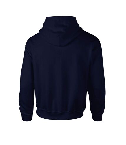 Sweat à capuche adulte bleu marine Gildan