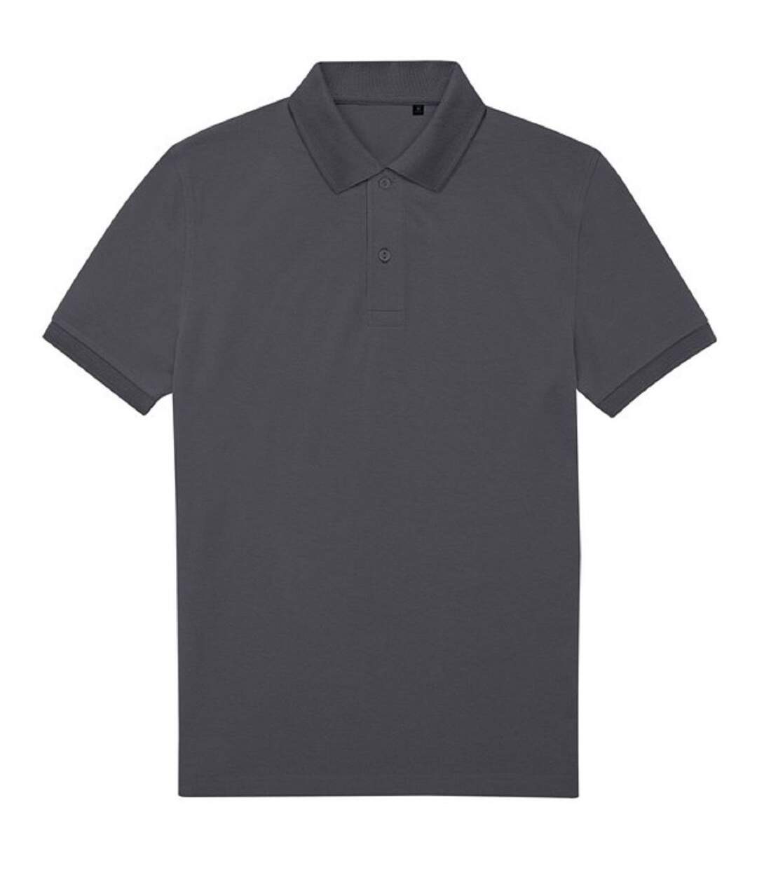 Polo manches courtes - Homme - PU428 - gris foncé-1