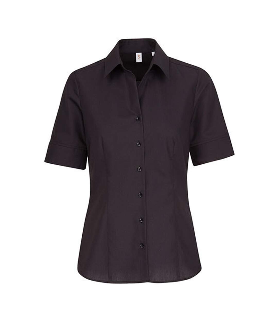 Blouse Manches Courtes Femme Noir Seidensticker-1