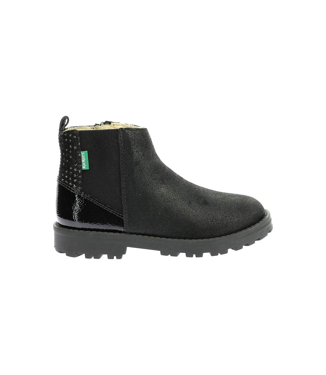 Bottines Cuir Enfant Kickers Groofit