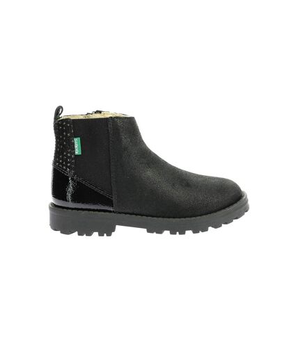 Bottines Cuir Enfant Kickers Groofit