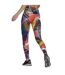 Womens/ladies All-over Print Skinny Running Tights Multicoloured Adidas-2