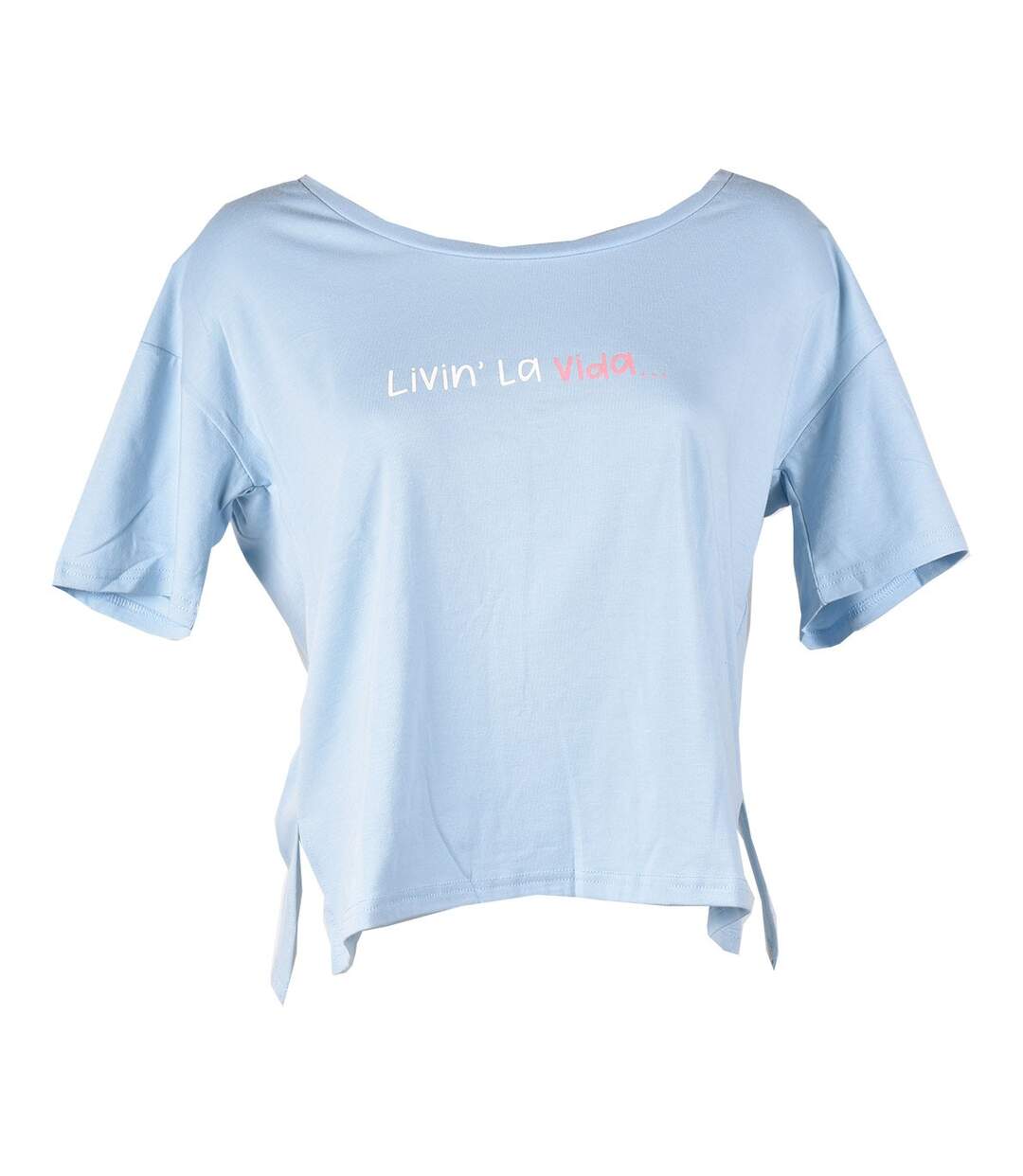 Pyjama Court Femme LITTLE UNICORN LINE MC03 Bleu