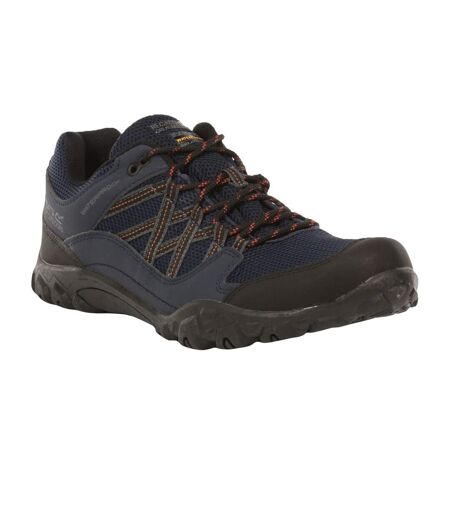 Mens Edgepoint Iii Low Rise Hiking Shoes Navy Burnt Umber Regatta