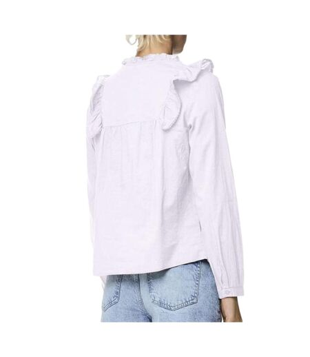 Blouse blanches femme pieces makenna