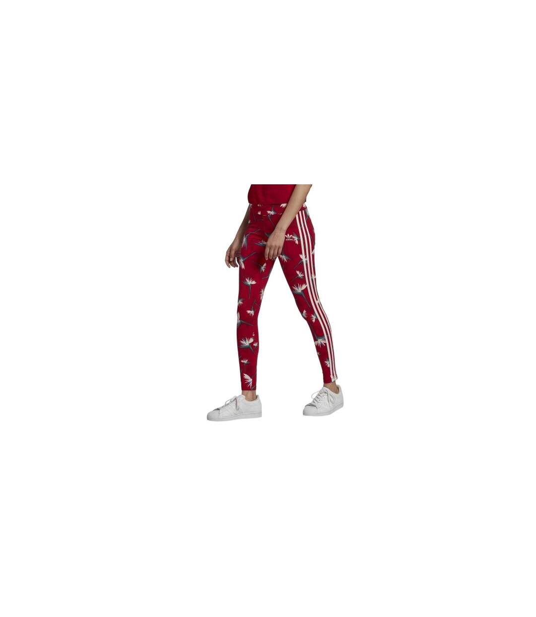 Legging Thebe Magugu Femme Rouge Adidas-1