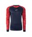 Sweat Foot Nuevos Homme Bleu Marine Foncé Rouge Huari-1