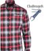 CHALLENGER TRADITION3 — Chemise à carreaux manches longues rouge et gris : l'aisance du tissu extensible-4