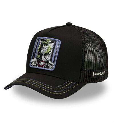 Casquette trucker avec filet en sergé de coton DC Comics Joker Capslab