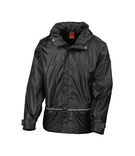 Veste imperméable pro coach homme noir Result Result