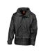 Veste imperméable pro coach homme noir Result