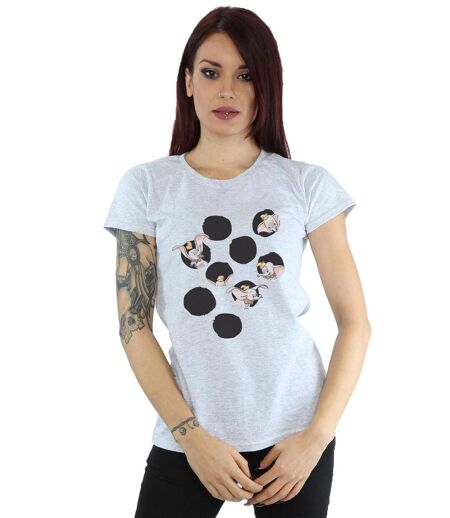 Disney - T-shirt DUMBO PEEKABOO - Femme (Gris chiné) - UTBI15199