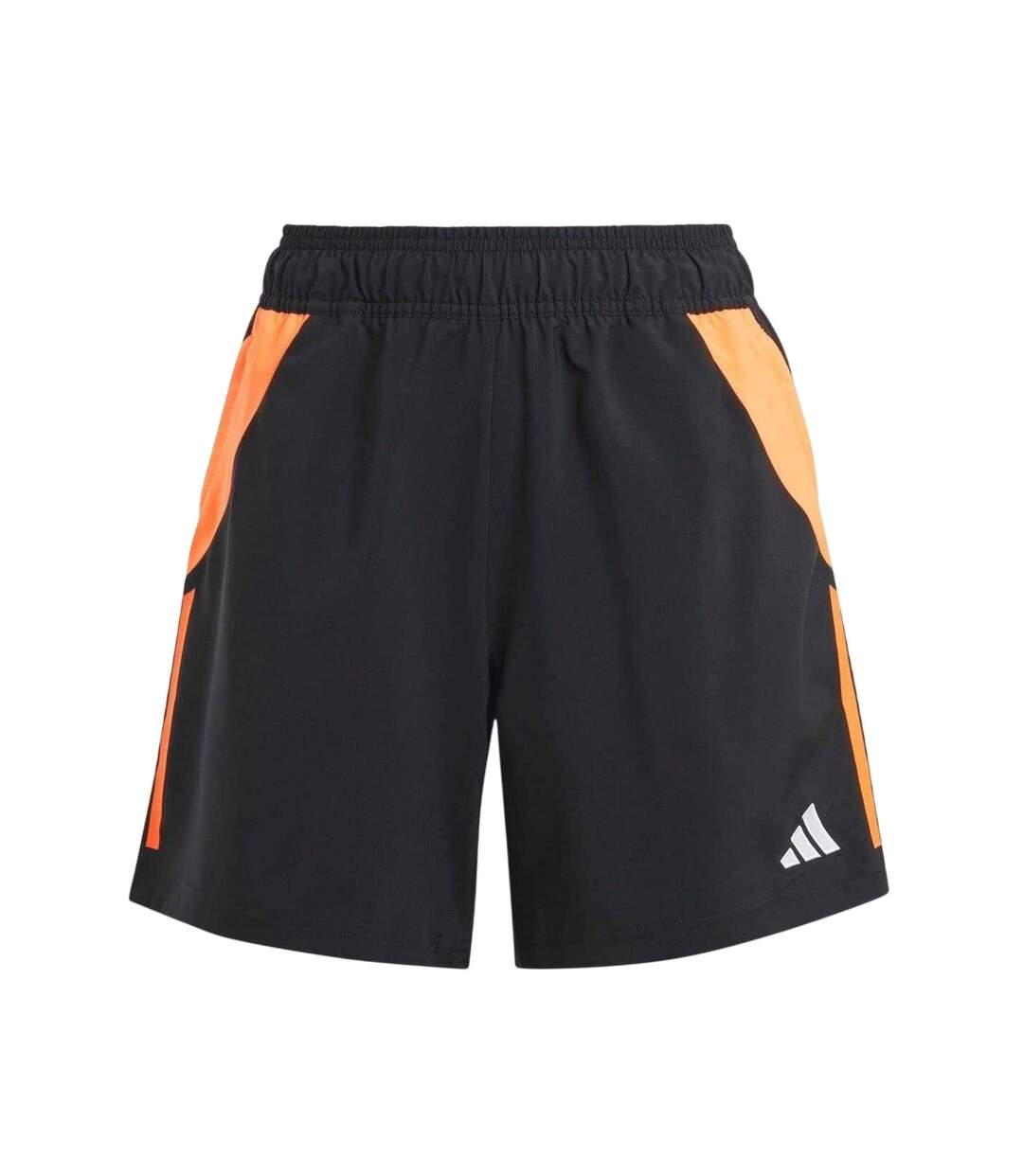 Short De Foot Tiro Femme Noir Orange Adidas-2