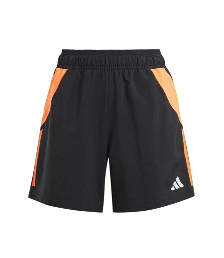 Short De Foot Tiro Femme Noir Orange Adidas