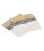 Lot de 2 Serviettes de Table Dolly 40x40cm Ocre-1