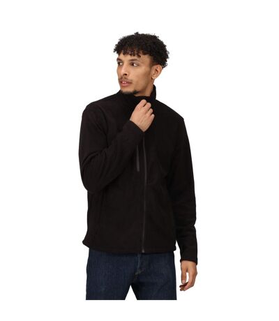 Regatta Mens Honesty Made Recycled Fleece Jacket (Black) - UTRG5132