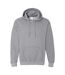 Sweat À Capuche Adulte Graphite Chiné Gildan-1