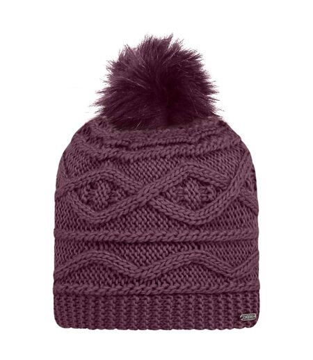 Womens/ladies Remind Ii Bobble Beanie Fig Dare 2B