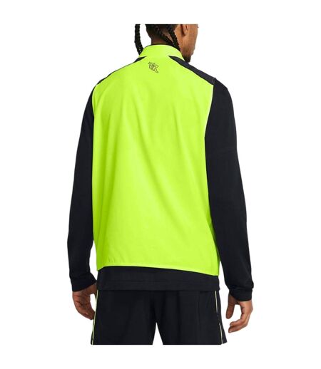 Débardeur launch homme jaune Under Armour