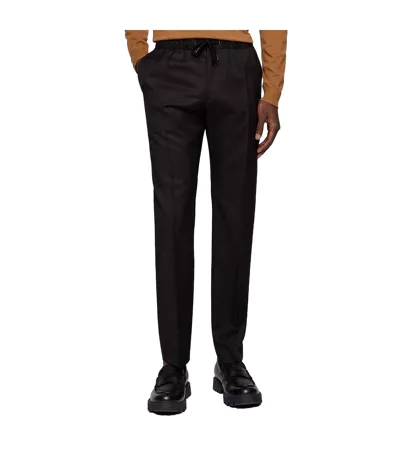 Pantalon Banks Homme Noir Boss