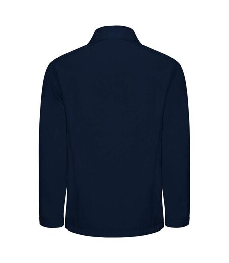 Mens Nebraska Soft Shell Jacket Navy Blue Roly