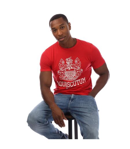 T-shirt London Aldis Homme Rouge Aquascutum