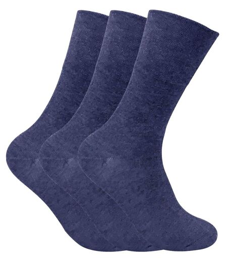 3 Pk Mens Non Elastic Thermal Diabetic Socks