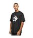 T-shirt Motif/style Étoile Filante Homme Noir Starter Black Label-1