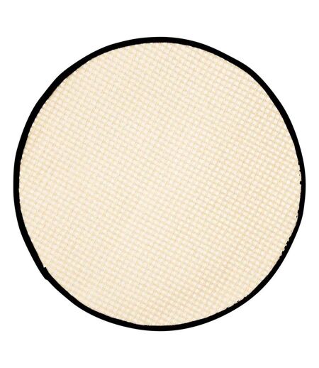 Set de Table Rond en Jute Rivi 38cm Noir