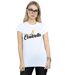 Disney T-shirt en coton avec logo de la chaussure de Cendrillon pour femmes/femmes (Blanc) - UTBI16133-2