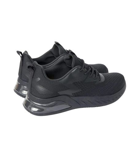 Mens Earsdon Flyknit Trainers Grey Crosshatch