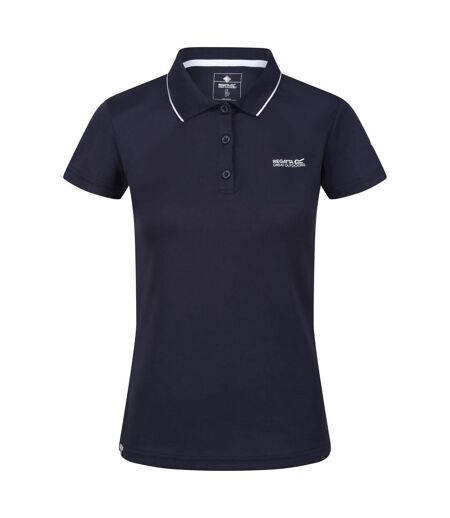 Polo Manches Courtes Maverick Femme Bleu Marine Regatta