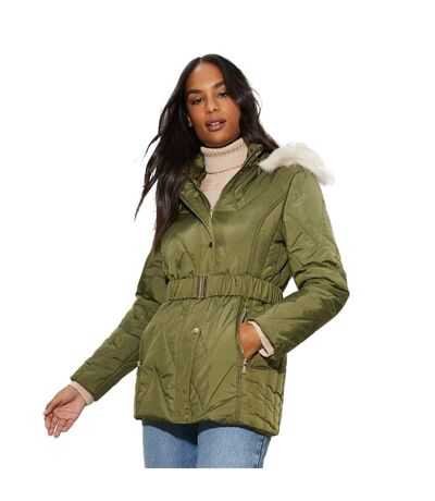 Dorothy Perkins - Doudoune matelassée - Femme (Kaki) - UTDP133