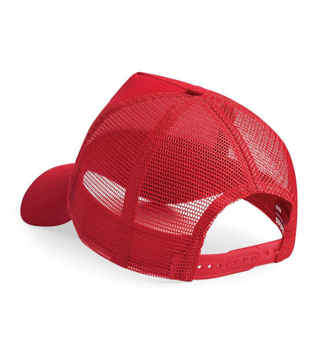 Casquette homme rouge/blanc Beechfield-2