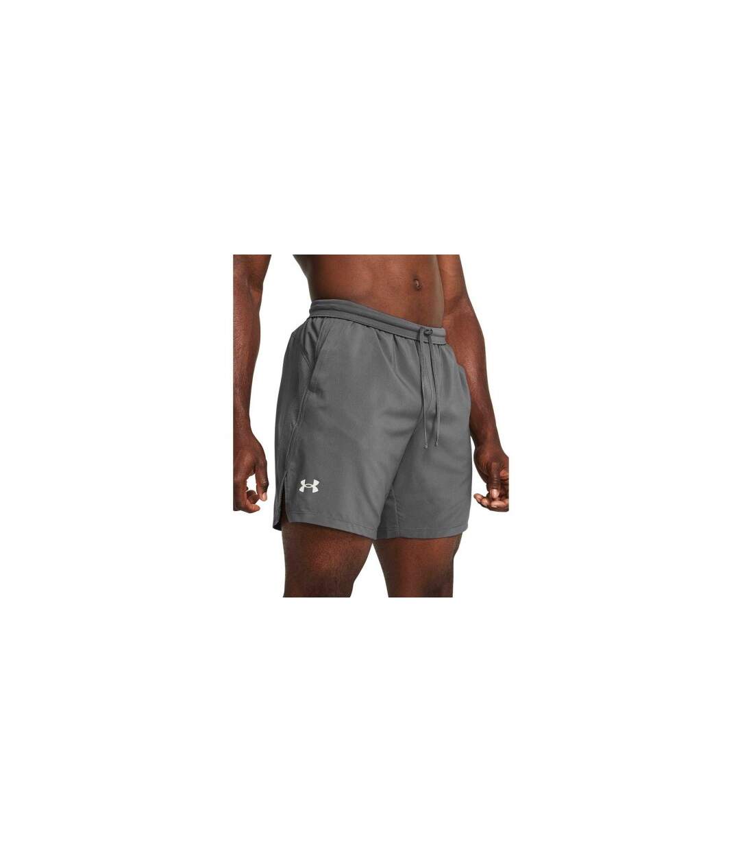 Short De Course Launch Homme Gris Under Armour-1