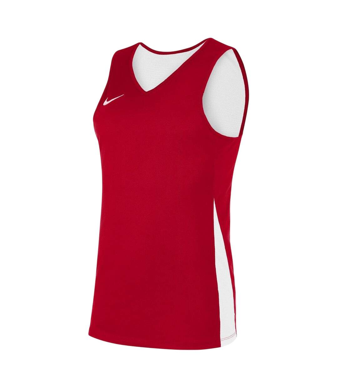 Mens Reversible Basketball Jersey University Red White Nike-3