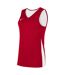 Mens Reversible Basketball Jersey University Red White Nike-3
