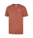 Mens 3d Logo T-shirt Terracotta Slazenger-3