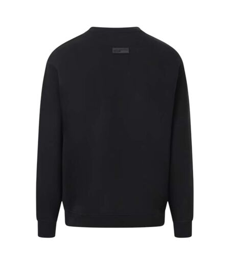 Sweat Motif/style Logo Arqué Adulte Noir Blank Essentials