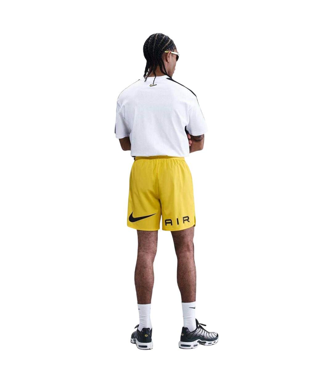 Short Air Homme Jaune Nike-2