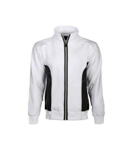 Projob Mens Pro Gen Full Zip Sweatshirt (White) - UTUB755