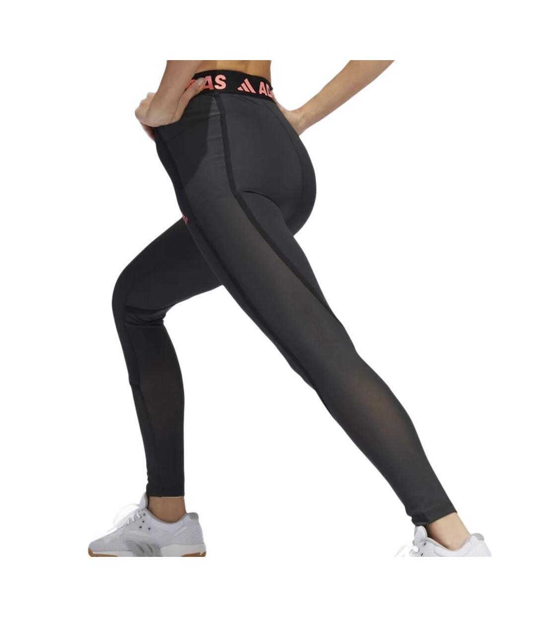 Legging Noir Femme Adidas Tf Mesh - S-2