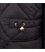 Veste Motif/style Matelassage En Losanges Femme Noir Firetrap-4
