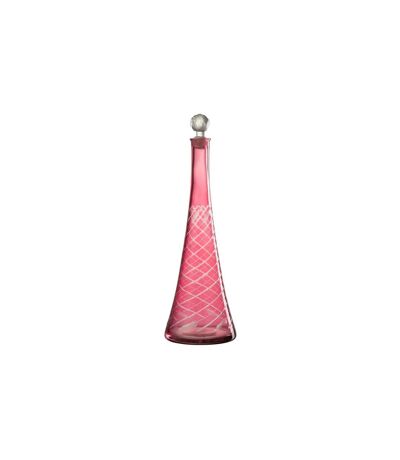 Carafe en Verre Tiges Anastasia 42cm Rouge