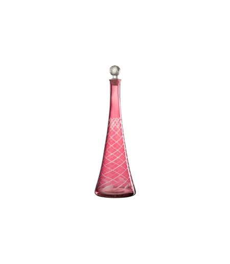 Carafe en Verre Tiges Anastasia 42cm Rouge
