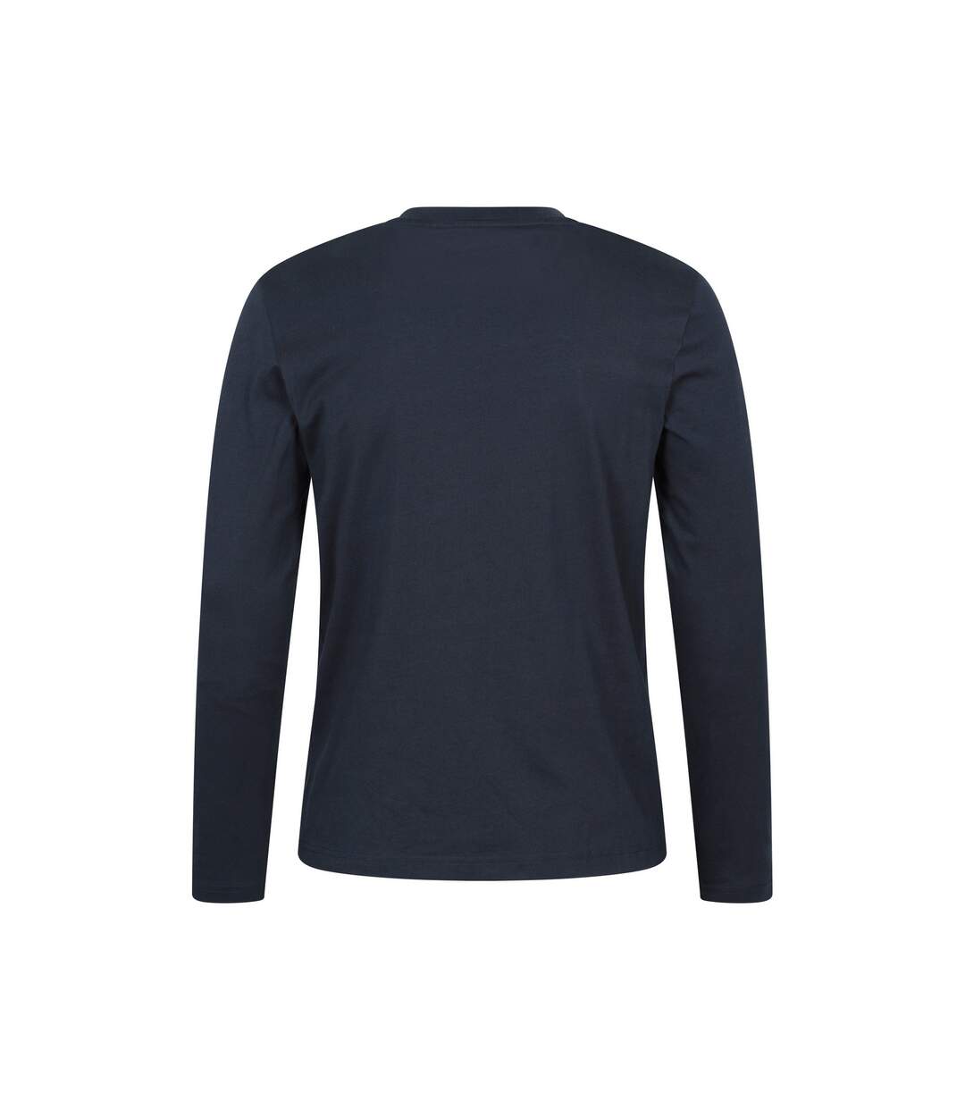 Mens Flint Crew Neck Long-sleeved T-shirt Navy Mountain Warehouse-2