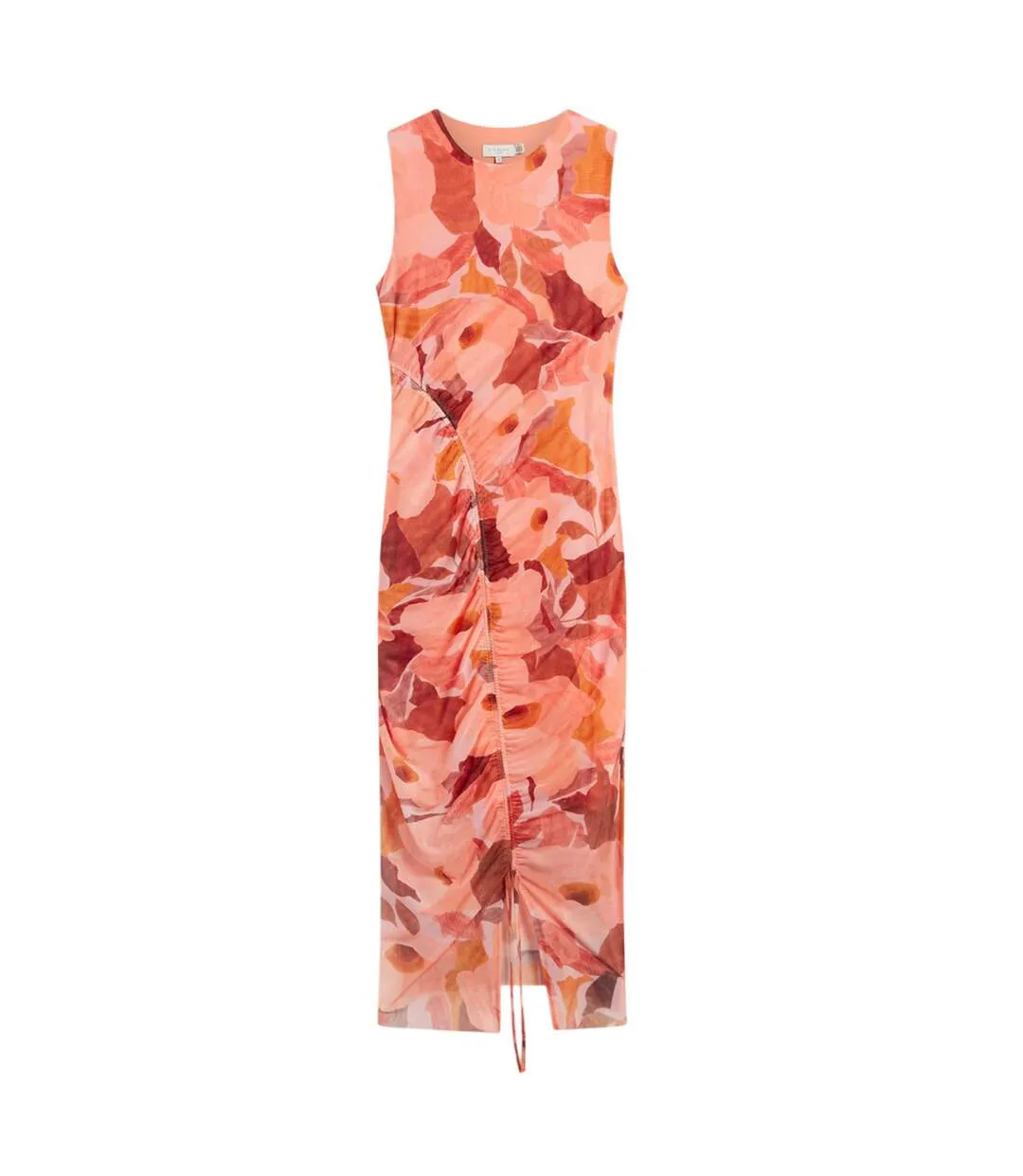 Robe Moulante Motif/style Floral Femme Corail Ted Baker-2