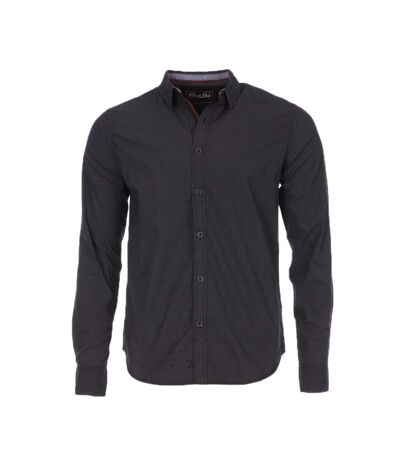 Chemise Noire Homme RMS26 All Over