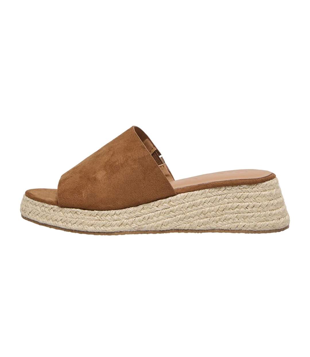Sandales Mules Minerva-3 Femme Cognac Only-3